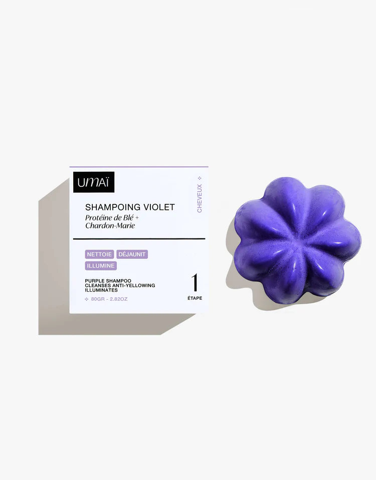 Shampoing solide violet - Umaï - 1