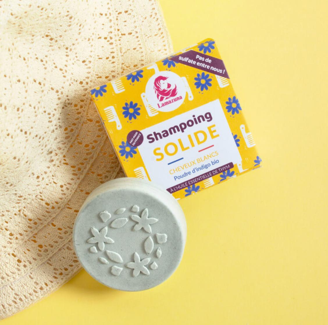 Shampoing solide déjaunissant - Lamazuna - 1
