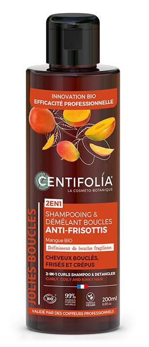 Shampooing & démêlant boucles 2 en 1 - Centifolia - 2