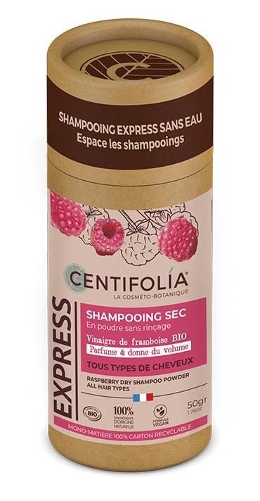 Shampooing sec en poudre - Centifolia - Framboise