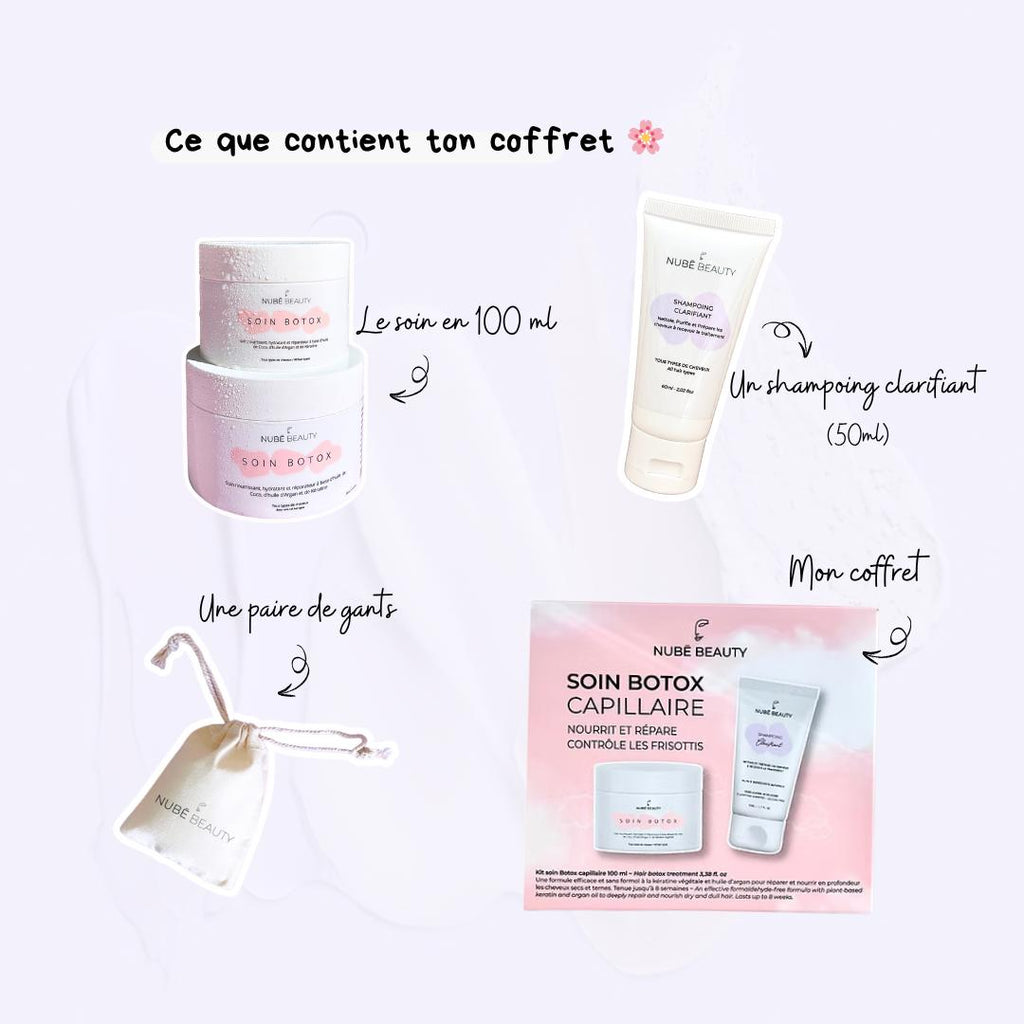 Coffret Soin botox capillaire - NUBE BEAUTY - 2