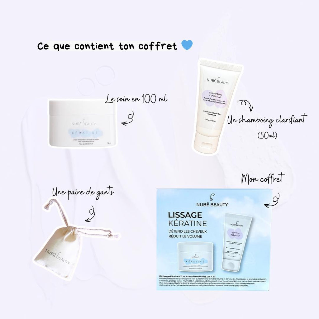 Coffret Lissage Kératine - NUBE BEAUTY - 2