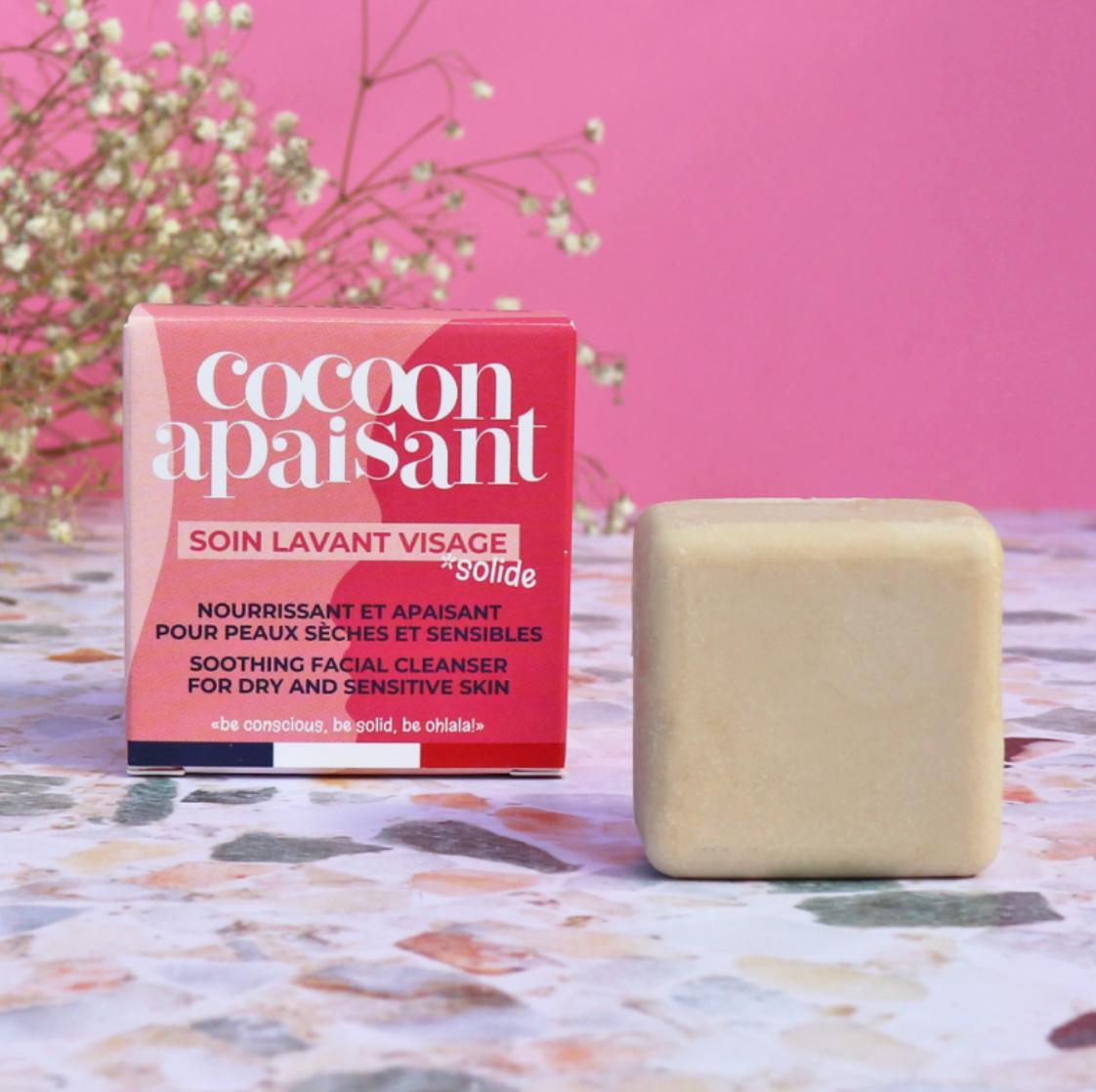 Soins lavants solides pour le visage - Lamazuna - Cocoon Apaisant (Nutrition)