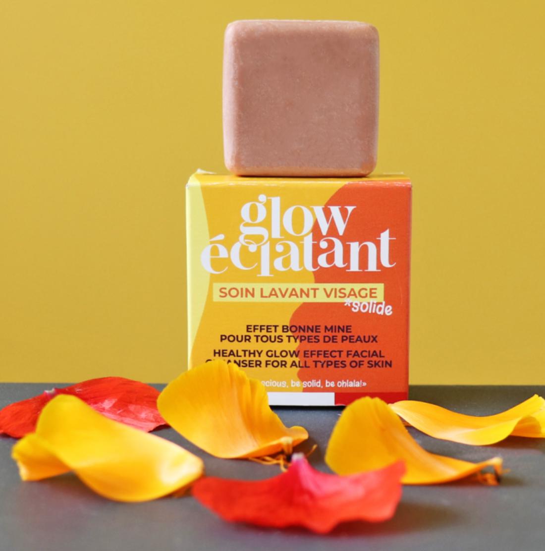 Soins lavants solides pour le visage - Lamazuna - Glow Éclatant (effet bonne mine)