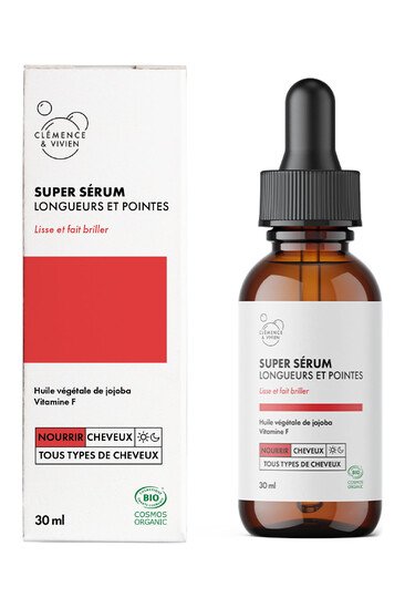Super sérum longueurs et pointes bio - Clémence et Vivien - 1
