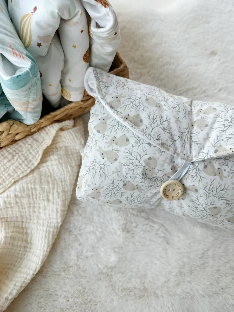 Tapis à langer nomade - Bunny and birds