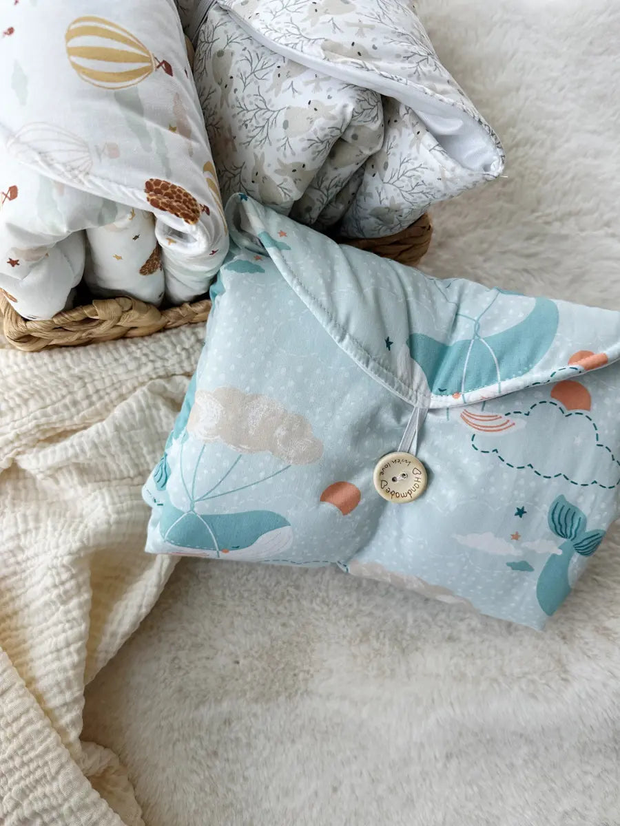 Tapis à langer nomade - Flying whales