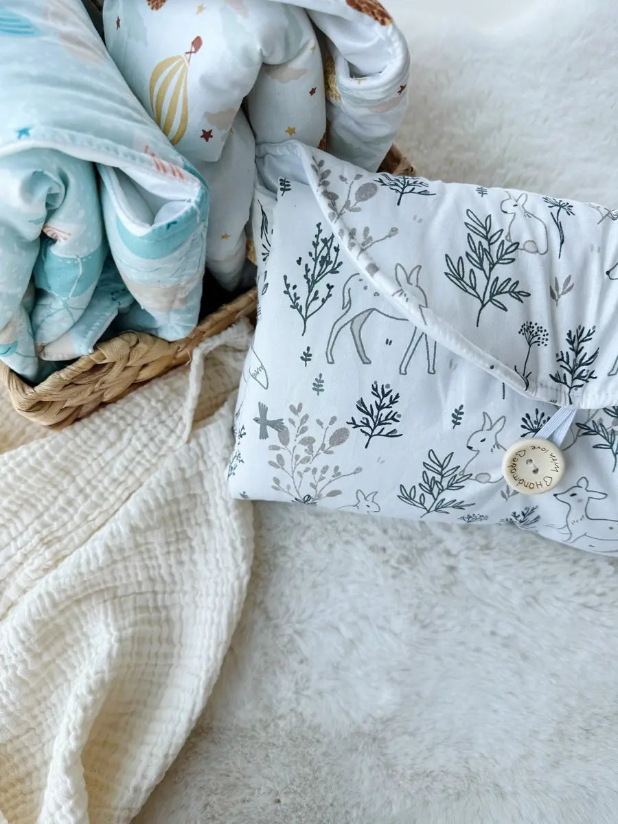 Tapis à langer nomade - Forêt enchantée