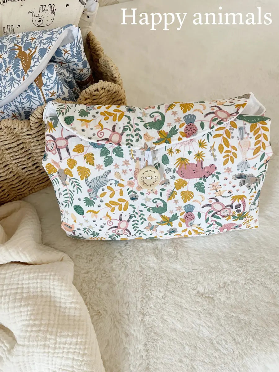 Tapis à langer nomade - Happy animals