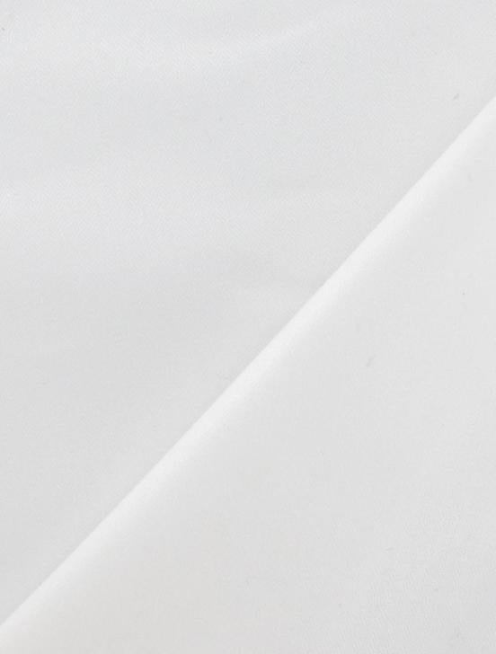 Tissu à chevrons antiduvet cadix blanc - 1
