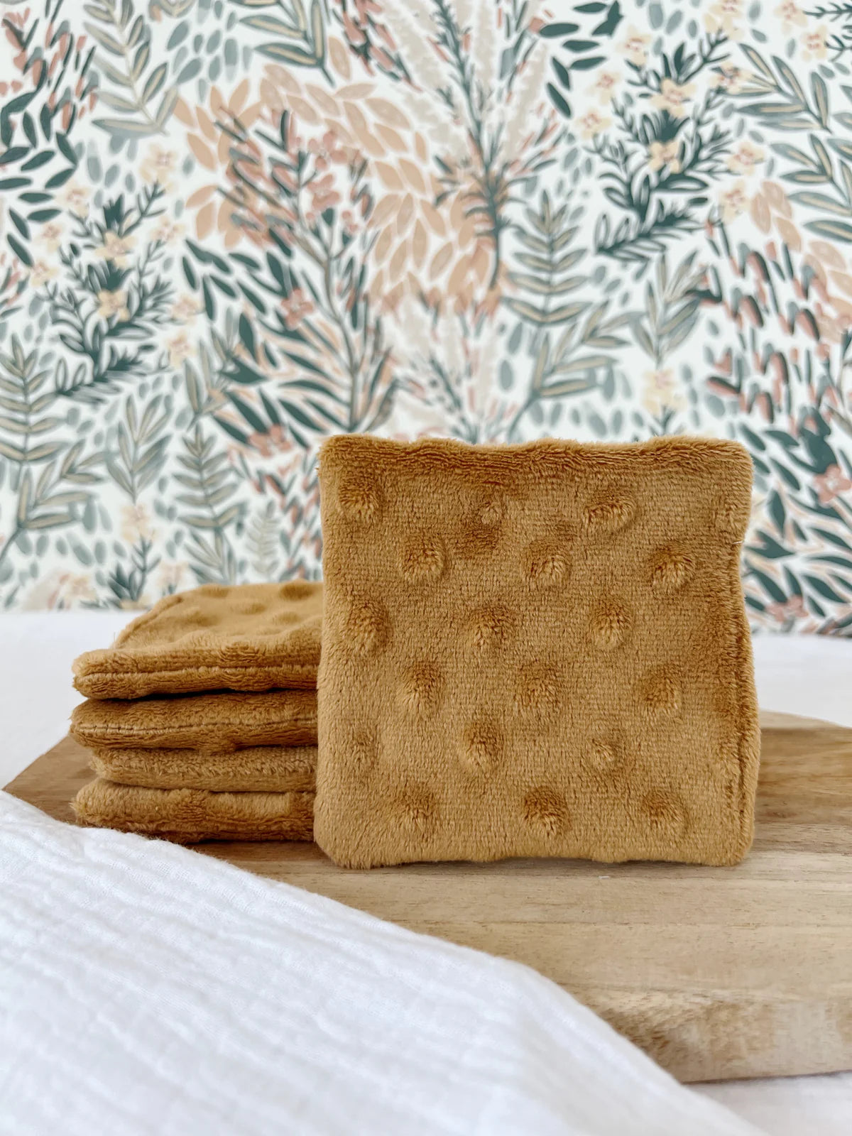 Tissu minky camel - 2