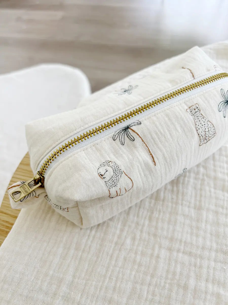 Trousse de toilette enfants (intérieur imperméable) - King forest