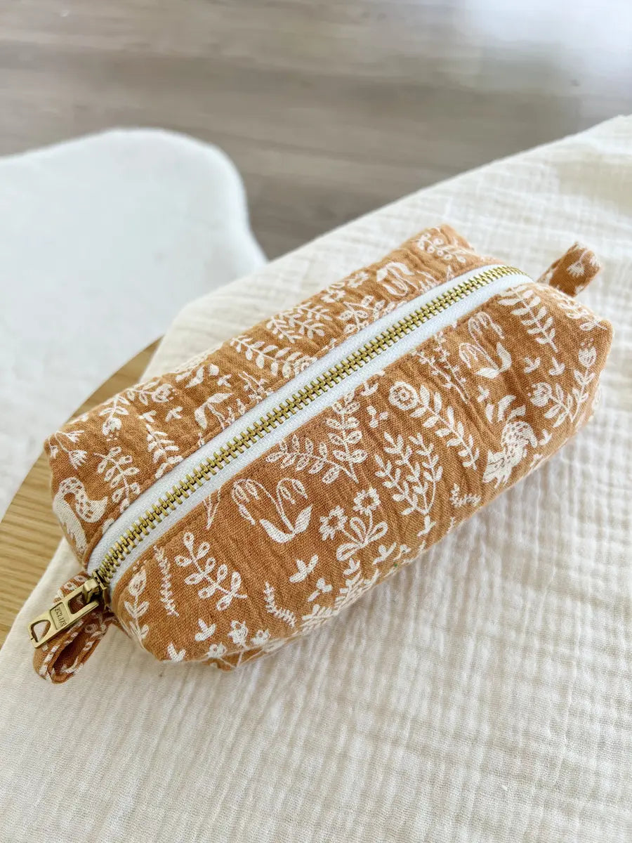 Trousse de toilette enfants (intérieur imperméable) - Louisa