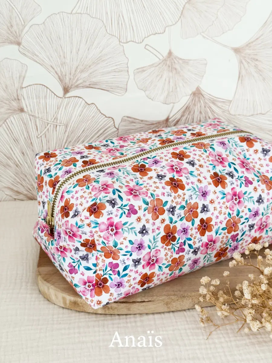 Trousse de toilette (intérieur imperméable) - Anaïs