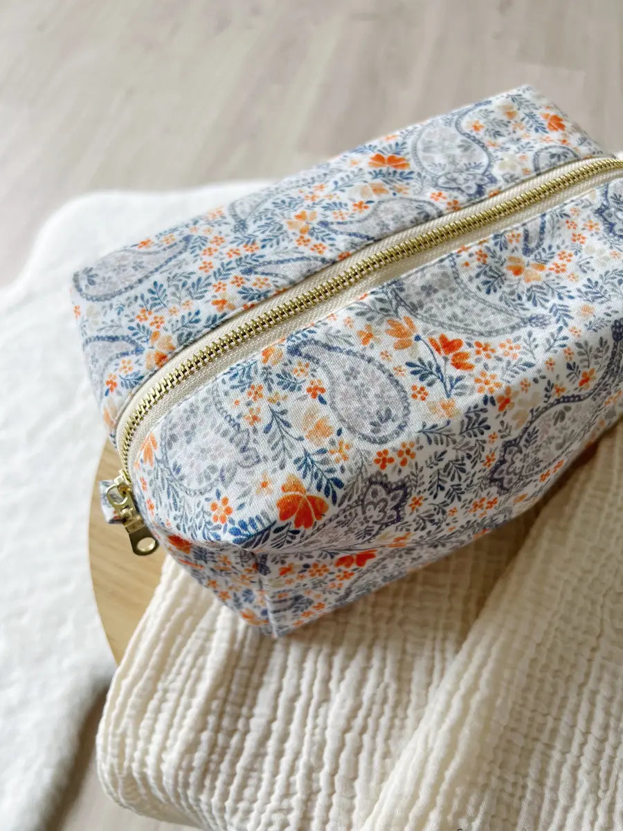 Trousse de toilette (intérieur imperméable) - Cachemire