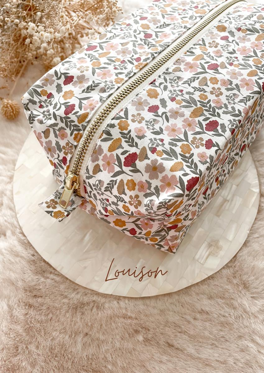 Trousse de toilette (intérieur imperméable) - Louison