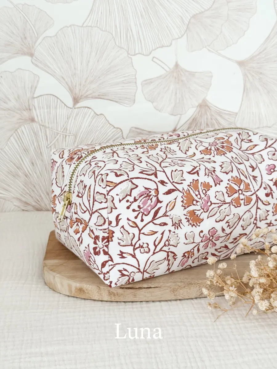 Trousse de toilette (intérieur imperméable) - Luna