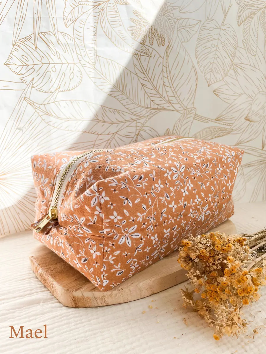 Trousse de toilette (intérieur imperméable) - Maël