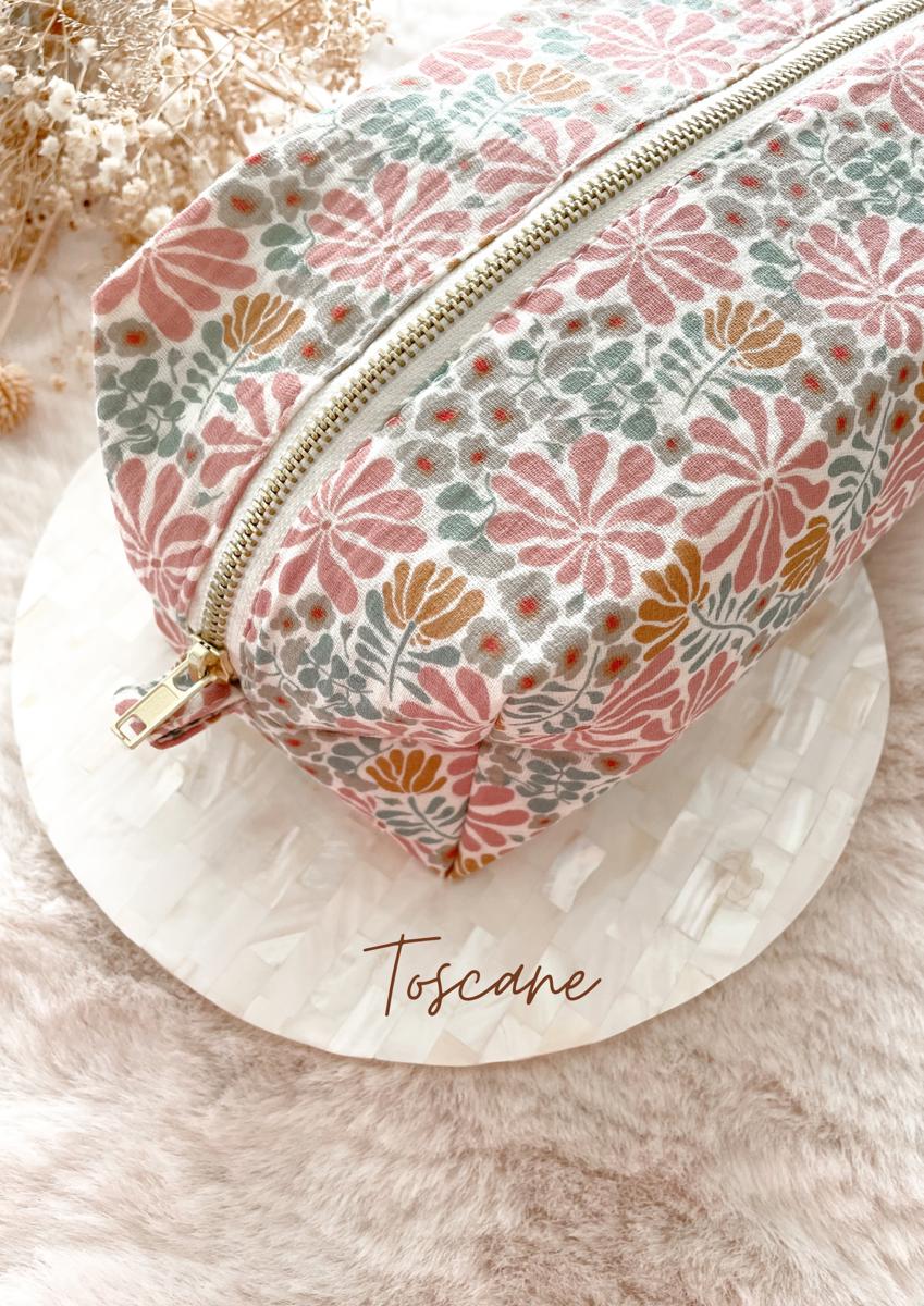 Trousse de toilette (intérieur imperméable) - Toscane