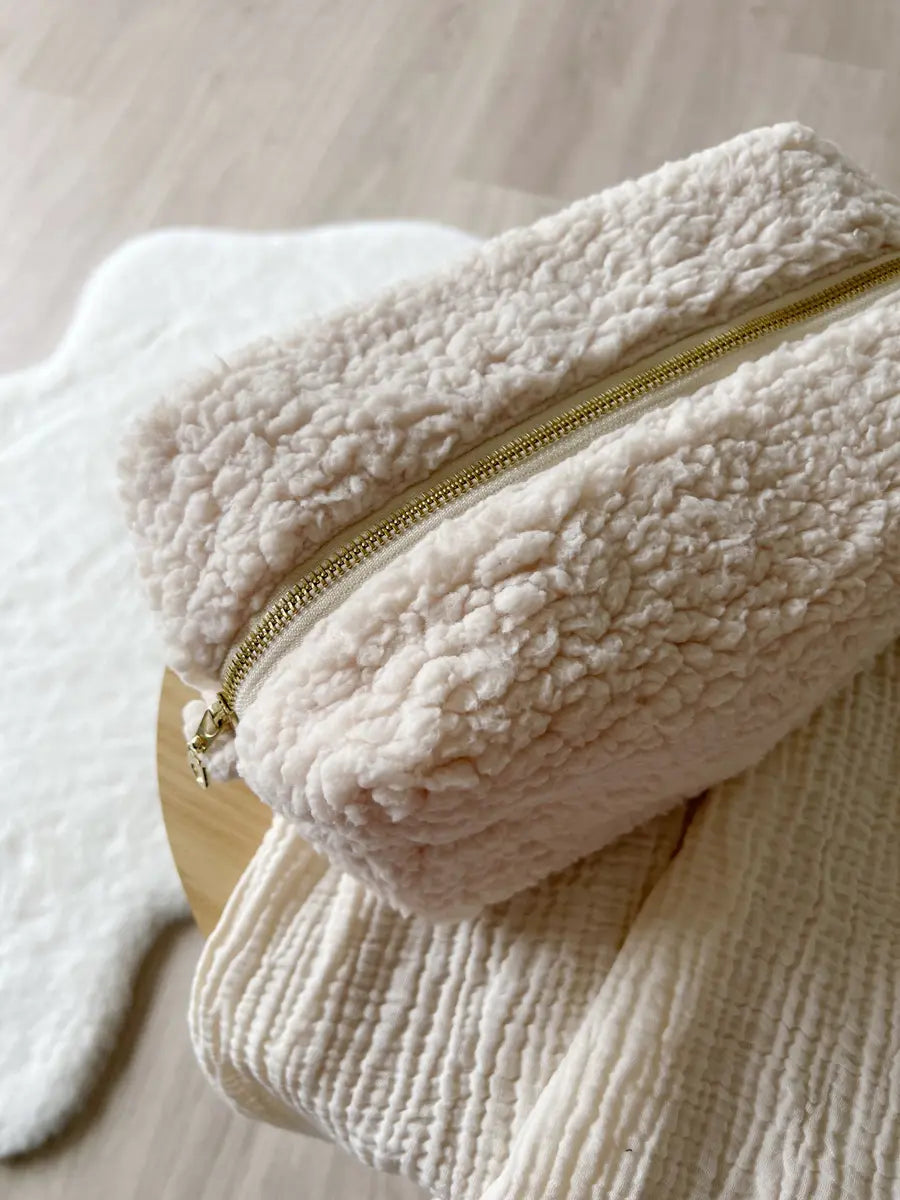 Trousse de toilette moumoute (intérieur imperméable) - 1