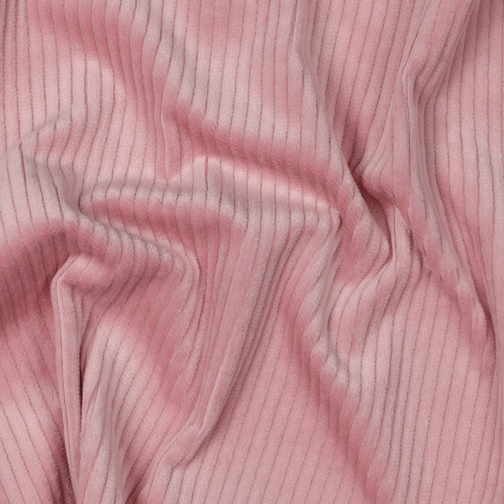 Velours côtelé rose - 2