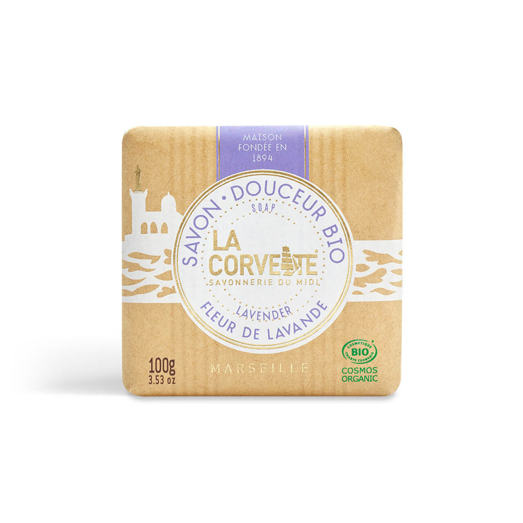 Savon Douceur Bio - La Corvette - Fleur de lavande