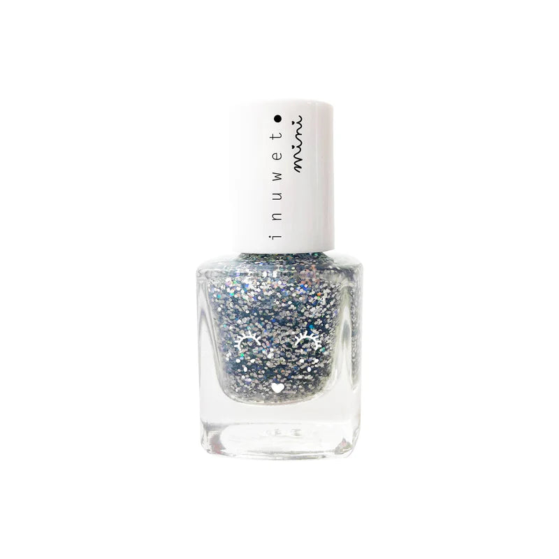 Vernis à l'eau - Inuwet - Vernis argenté - parfum vanille