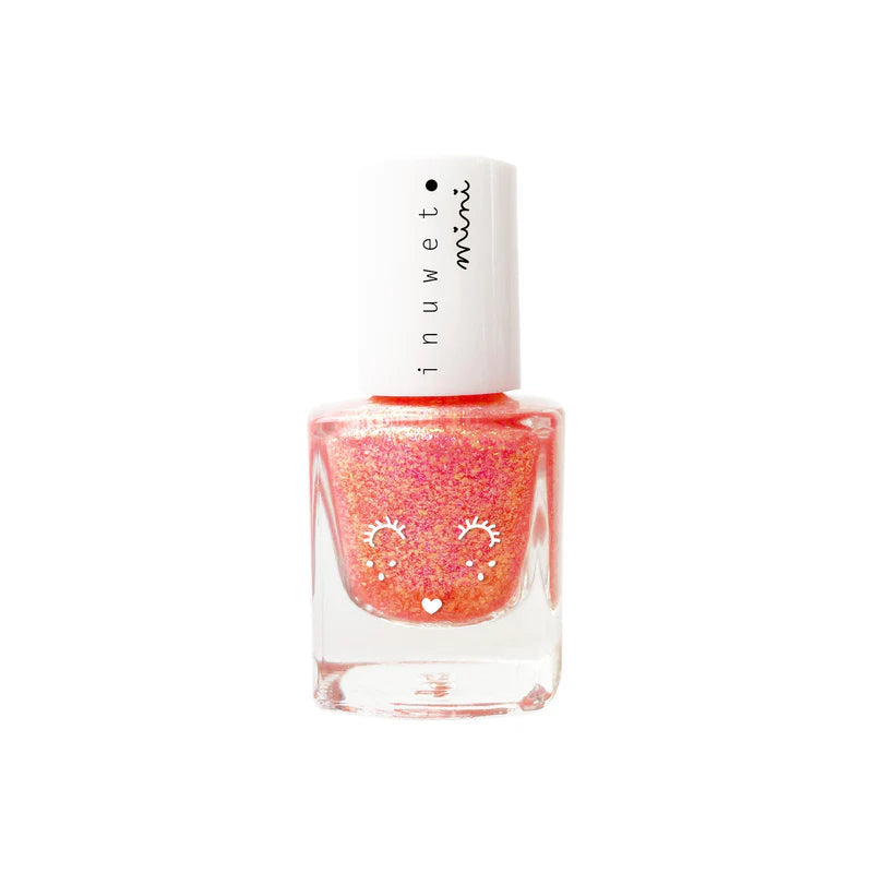 Vernis à l'eau - Inuwet - Vernis rose clair - parfum fraise