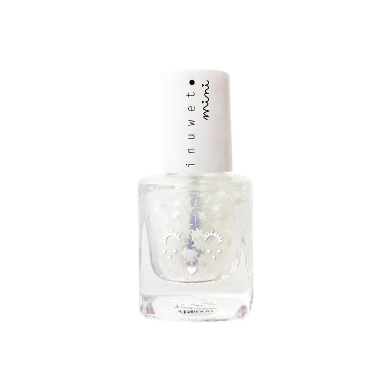 Vernis à l'eau - Inuwet - Vernis top coat étoiles - sans parfum