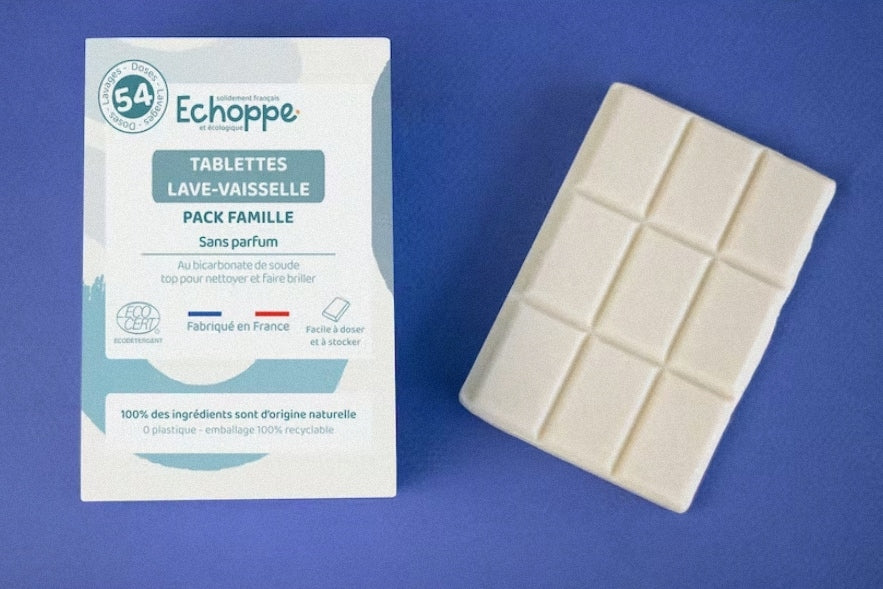 Tablette écologiques lave vaisselle - Echoppe