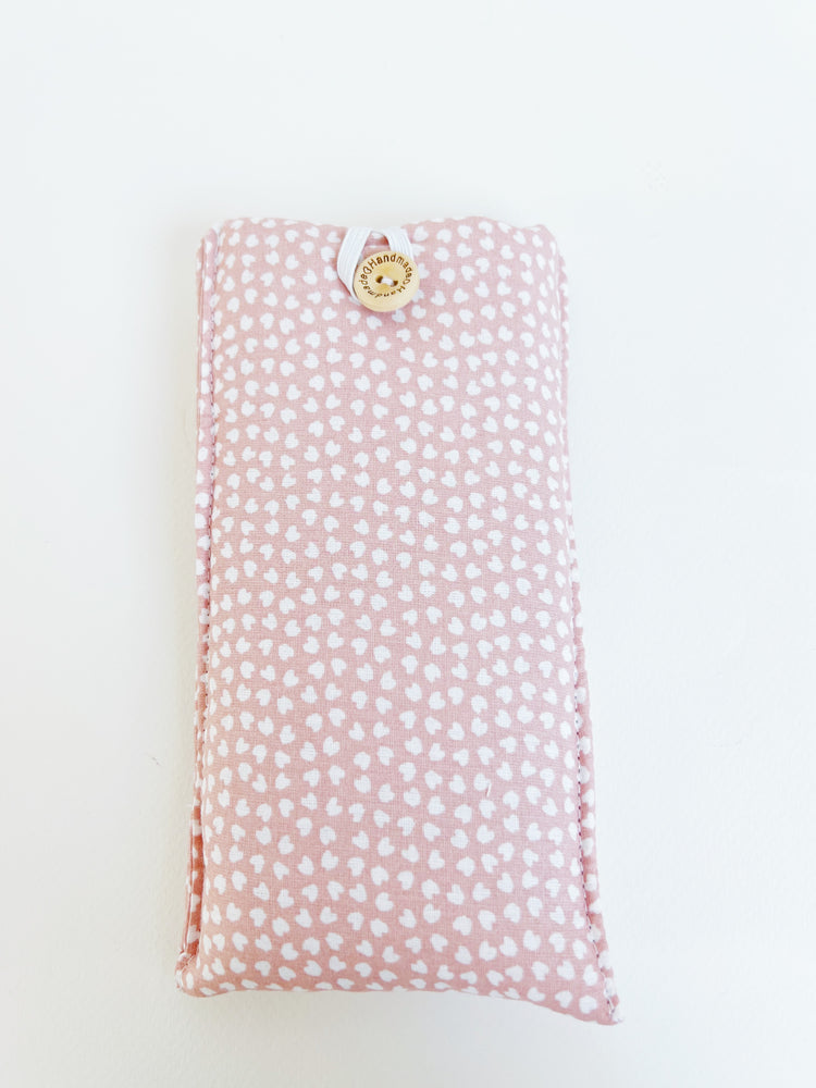 Pochette pour téléphone portable (max. 7,5cm de largeur) – Les cotons de  Romane : Produits d'hygiène réutilisables et lavables