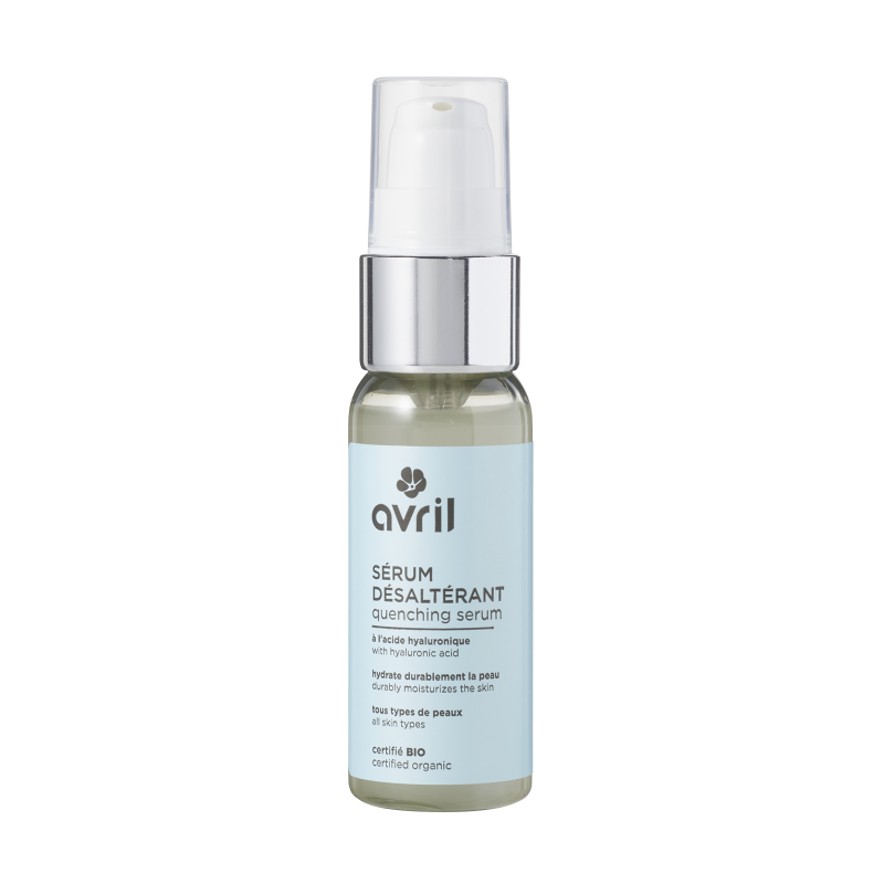 Sérum désaltérant bio - Avril - Les cotons de Romane : Produits d'hygiène réutilisables et lavables