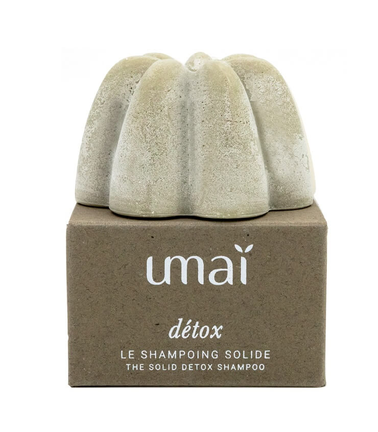 Shampoing solide Detox - Umaï - Les cotons de Romane : Produits d'hygiène réutilisables et lavables